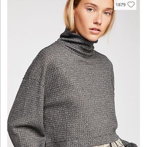 Free People Cropped Sweater